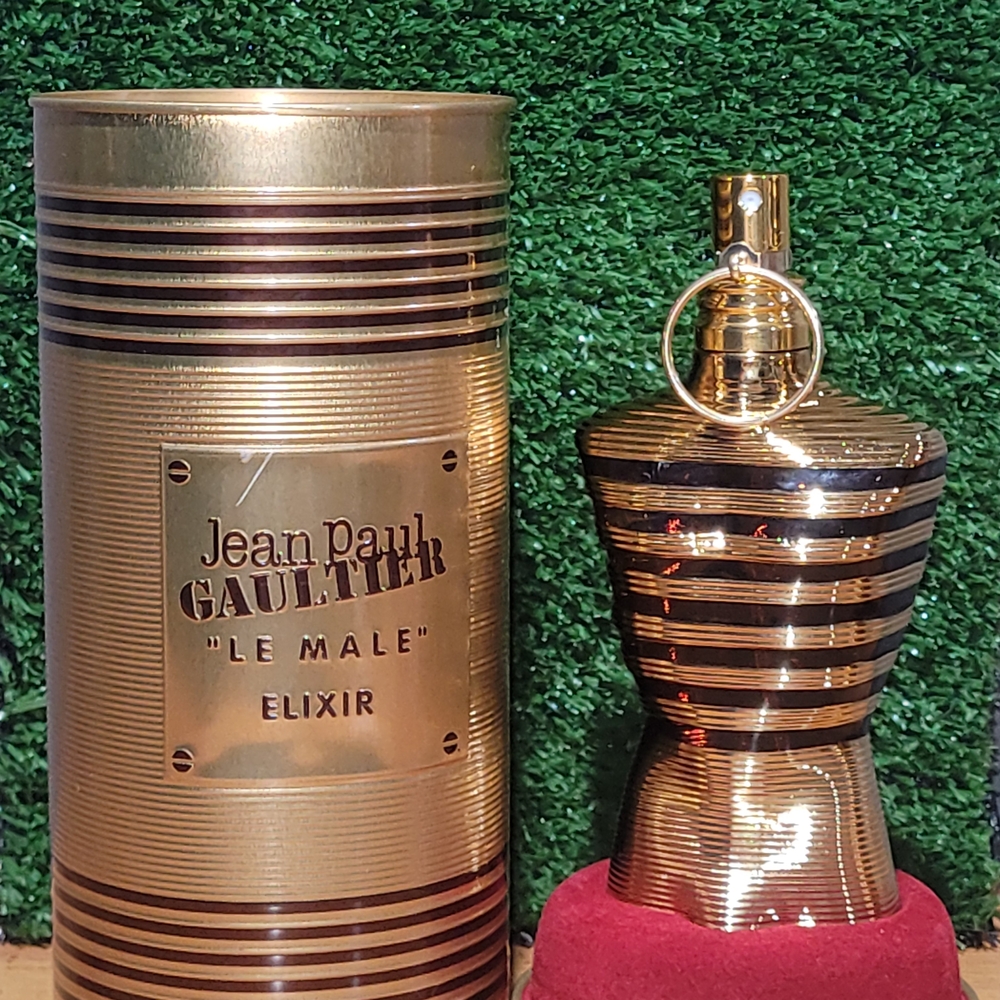 Jean Paul Gaultier Le Male Elixir Gold Bottle